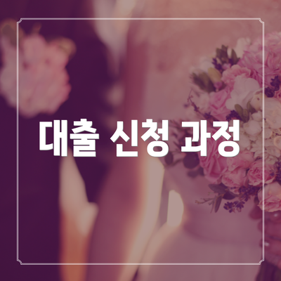 대출 신청 과정