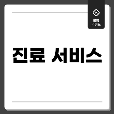 진료 서비스